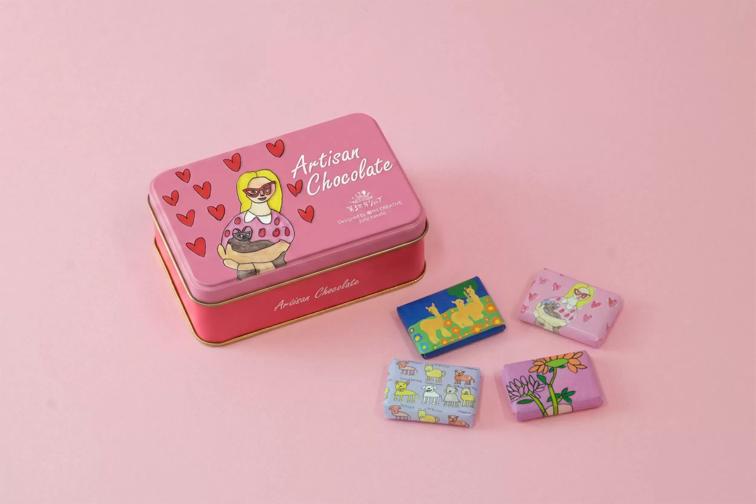 Artisan ARTBOX ソルト＆キャラメルチョコ「ねこだっこしてしあわせになる」